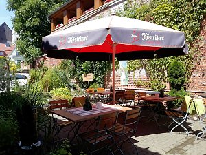 Hat ab morgen wieder ge&ouml;ffnet - der Stepel in der Altstadt