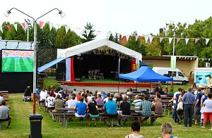 Public Viewing in Bleicherode