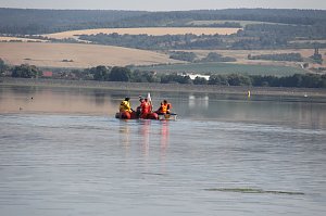 Gemeinsame &Uuml;bung am Stausee