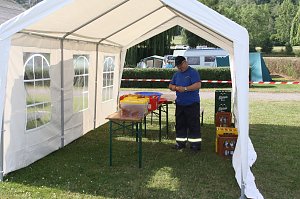 Gemeinsame &Uuml;bung am Stausee