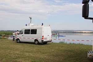 Gemeinsame &Uuml;bung am Stausee