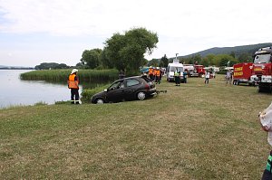 Gemeinsame &Uuml;bung am Stausee