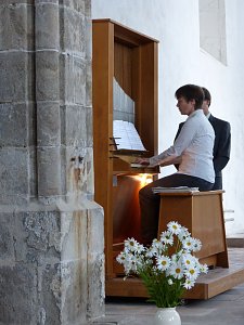 Einweihung der neuen Orgel