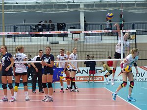 Volleyball in der Wiedigsburghalle