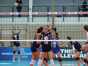 Volleyball in der Wiedigsburghalle