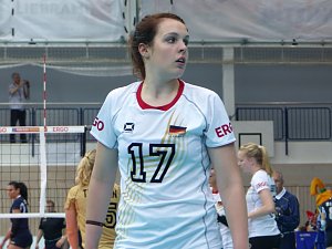 Volleyball in der Wiedigsburghalle