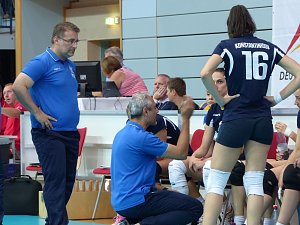 Volleyball in der Wiedigsburghalle