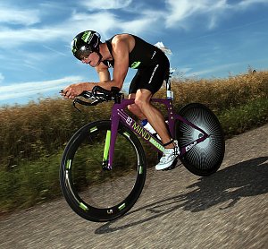 Beck beim Citytriathlon in Heilbronn