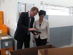 Christine Lieberknecht auf Tour bei Norsystec
