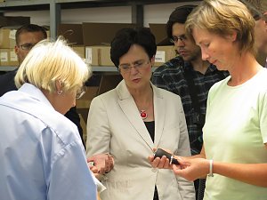 Christine Lieberknecht auf Tour bei Norsystec