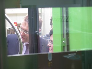 Christine Lieberknecht auf Tour bei Norsystec