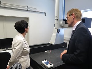 Christine Lieberknecht auf Tour bei Norsystec