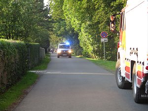 Feuer am Damm