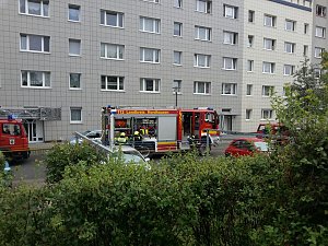 Einsatz in der Wolfstra&szlig;e