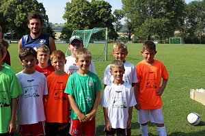 Volles Training bei der Fu&szlig;ballschule