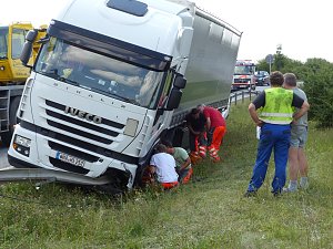 Bergung in der Auffahrt