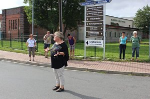 Demo &uuml;ber Bundesstra&szlig;e 4 in Greu&szlig;en gezogen
