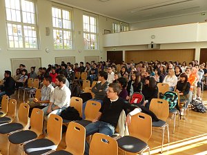 Immatrikulation: Blick auf die Neuen