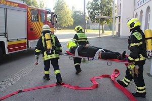 &Uuml;bungseinsatz auf dem Petersberg