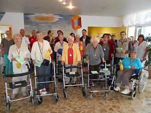 Sportfest im Pflegeheim