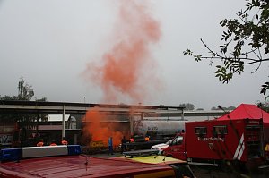 Katastrophenschutz &uuml;bte den Ernstfall