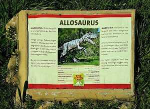 Dinosaurier auf R&uuml;gen