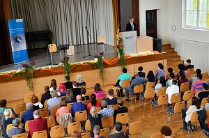 Auftaktveranstaltung zur Interkulturellen Woche 2014 im Audimax der Fachhochschule Nordhausen