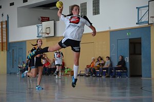 Dem Gegner klar &uuml;berlegen: Die C-Jugend der Nordh&auml;user Handballerinnen