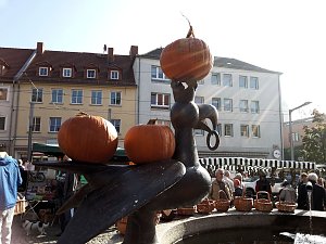 K&uuml;rbisse und Zwiebeln