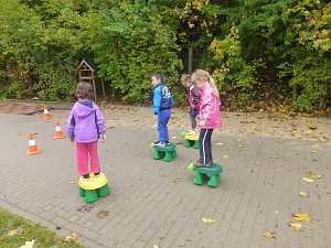 Kinder im Stra&szlig;enverkehr