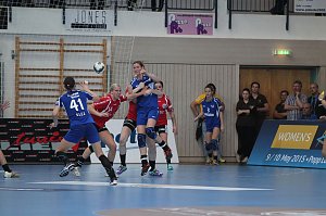 THC gewinnt erstes Champion League Spiel klar mit 33:20