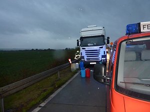 Unfall auf der A 38 