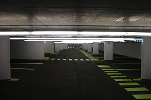 Viel Platz in der Tiefgarage