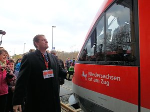 Taufe am Ellricher Bahnhof