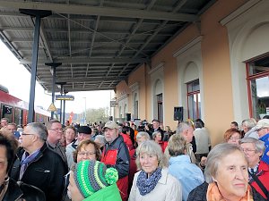 Taufe am Ellricher Bahnhof
