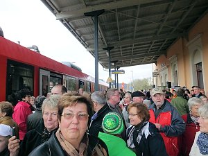Taufe am Ellricher Bahnhof