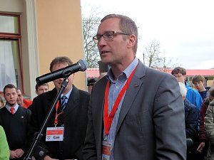 Taufe am Ellricher Bahnhof