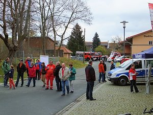 Taufe am Ellricher Bahnhof
