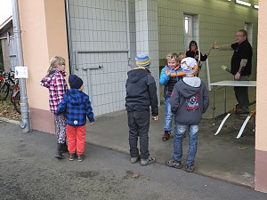 Taufe am Ellricher Bahnhof