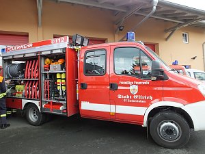 Taufe am Ellricher Bahnhof