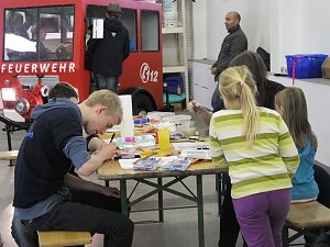 Taufe am Ellricher Bahnhof