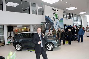 Premiere f&uuml;r den neuen Fabia in Nordhausen