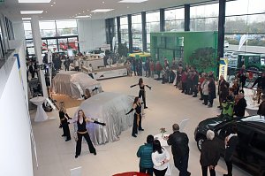 Premiere f&uuml;r den neuen Fabia in Nordhausen