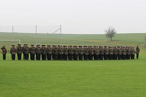 Neuer Lehrgang in Oberspier vereidigt