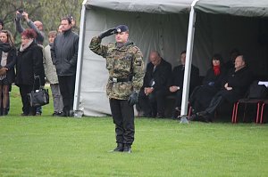 Neuer Lehrgang in Oberspier vereidigt