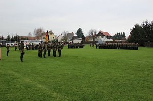 Neuer Lehrgang in Oberspier vereidigt
