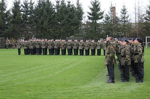 Neuer Lehrgang in Oberspier vereidigt