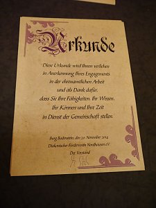 Die Diakonie Nordhausen w&uuml;rdigte das Engagement ihrer Ehrenamtlichen