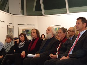 Vernissage zur Ausstellung von J&uuml;rgen Rennebach in der Kreissparkasse Nordhausen war gut besucht