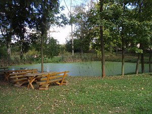 Den kleinen Park und den Teich vor dem alten Forsthaus erneuerte und pflegte die örtliche Gemeinde Friedrichsthal.